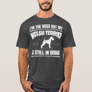 Welsh Terrier Dog Training Funny Dog Lover Shirt