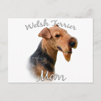 Welsh Terrier Mom 2 Postcard