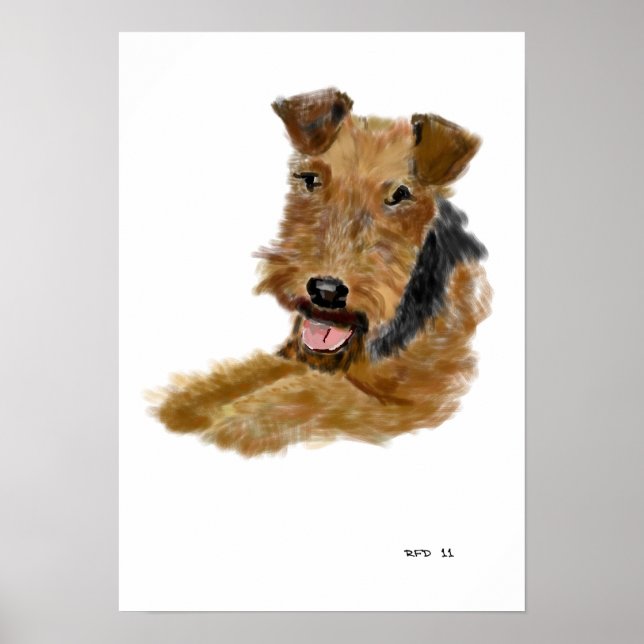Welsh Terrier poster (Front)