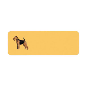 Welsh Terrier Return Address Label