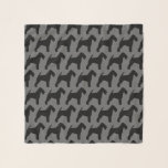 Welsh Terrier Silhouettes Pattern Scarf<br><div class="desc">Welshie Lover's Scarf</div>