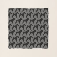 Welsh Terrier Silhouettes Pattern