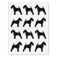 Welsh Terrier Silhouettes