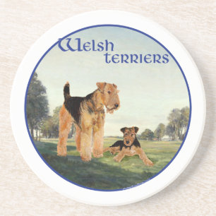Welsh Terriers Coaster