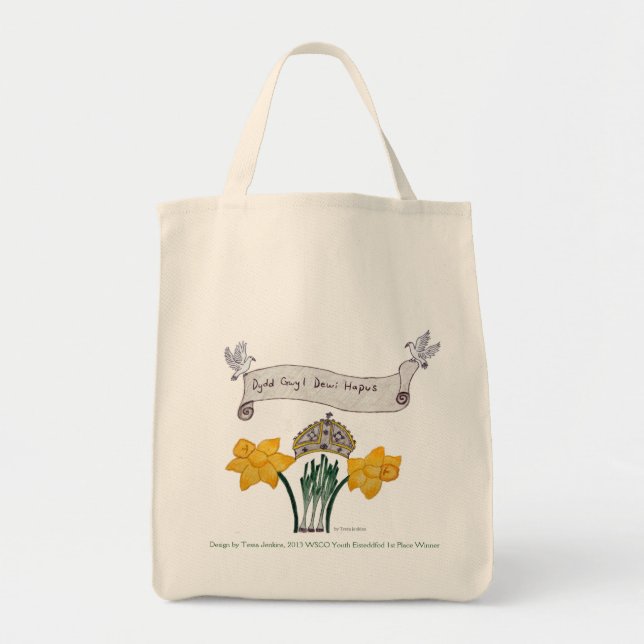 Welsh Tote Bag 1st Pl WSCO Eisteddfod Winner (Front)