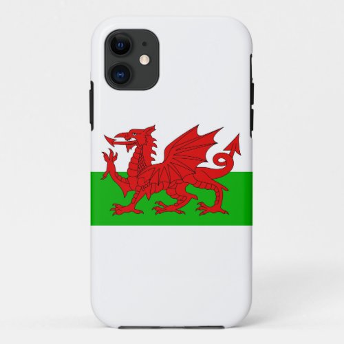 Welsh  Wales Flag _ Cymru High Quality Image iPhone 11 Case