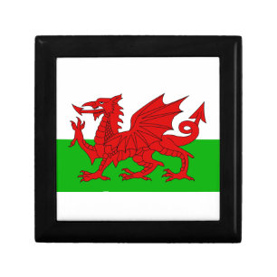 Welsh / Wales Flag - Cymru High Quality Image Gift Box