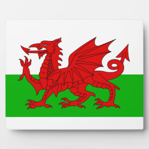 Welsh / Wales Flag - Cymru High Quality Image Plaque