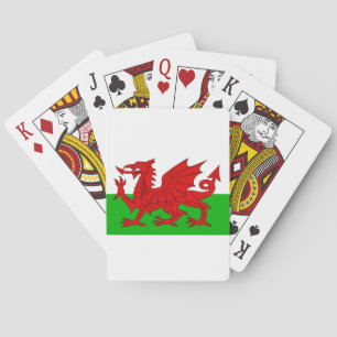 Welsh / Wales Flag - Cymru High Quality Image Poker Cards
