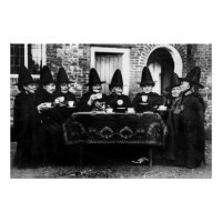 Welsh Witches Having Tea Crone Teatime