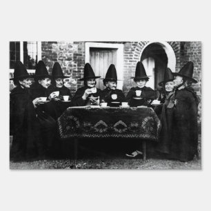 Welsh Witches Having Tea Crone Teatime Sign