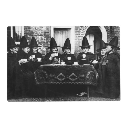 Welsh Witches _ Tea Party Vintage Placemat