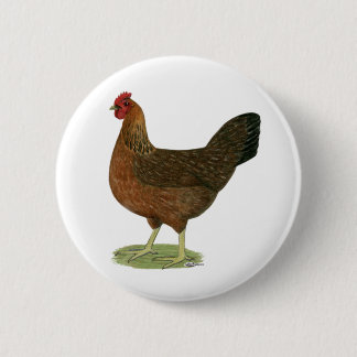 Welsummer Hen Pinback Button