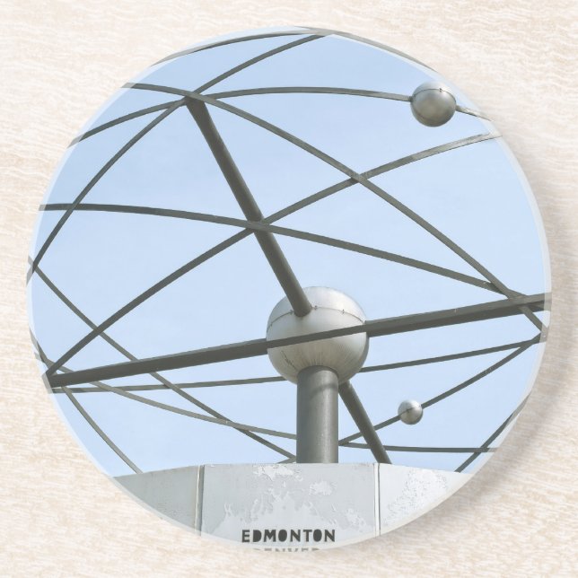 Weltzeituhr Drink Coaster (Front)
