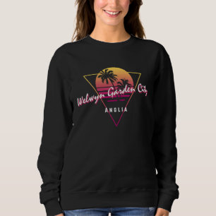 Welwyn Garden City Anglia 80s Retro Graphic Sweatshirt