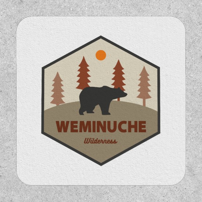 Weminuche Wilderness Colorado Bear Patch (Front)