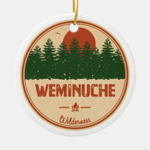 Weminuche Wilderness Colorado Ceramic Ornament