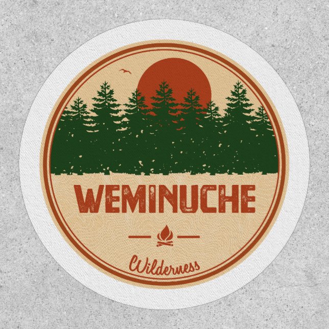 Weminuche Wilderness Colorado Patch (Front)