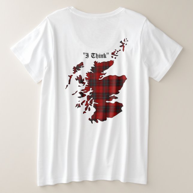 Wemyss Clan Women's Plus Size T-Shirt (Design Back)