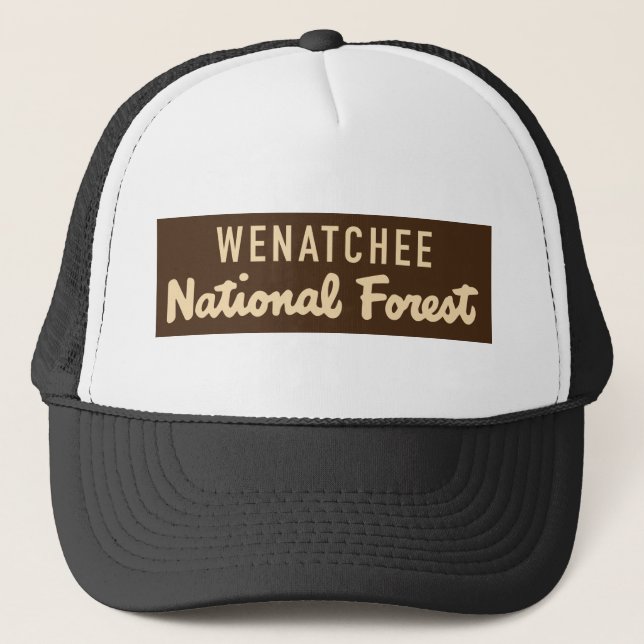 Wenatchee National Forest Trucker Hat (Front)