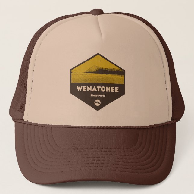 Wenatchee State Park Washington Trucker Hat (Front)