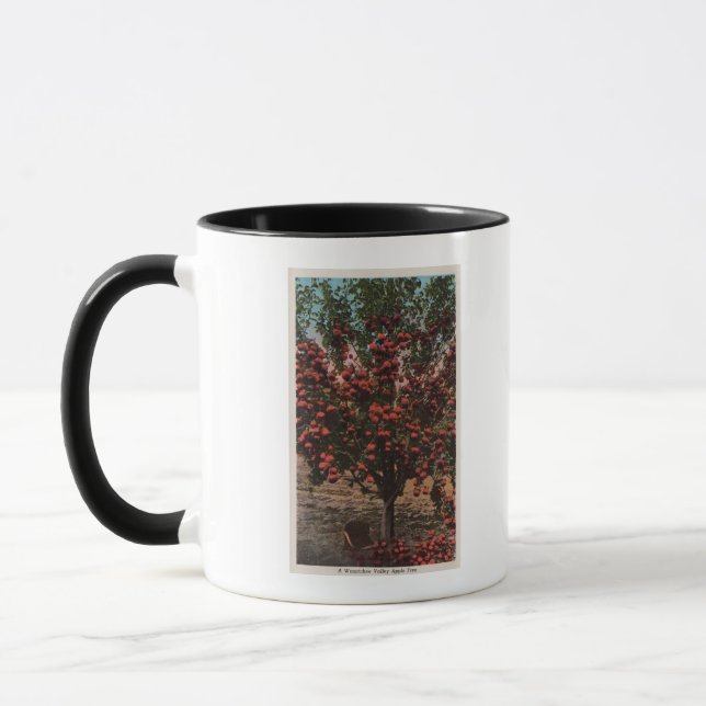 Wenatchee, WAA Wenatchee Valley Apple Tree Mug (Left)