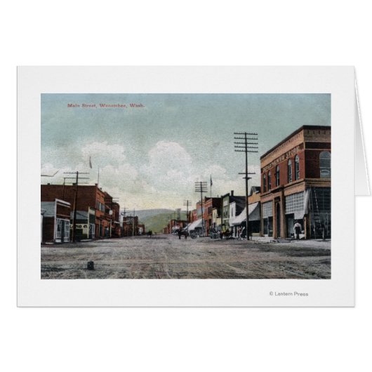 Wenatchee, WashingtonView of Main Street Cards (Front Horizontal)