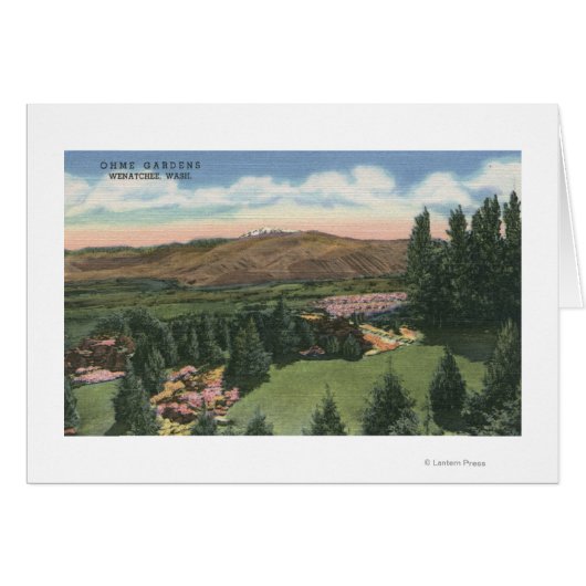Wenatchee, WashingtonView of Ohme Gardens # 2 Cards (Front Horizontal)