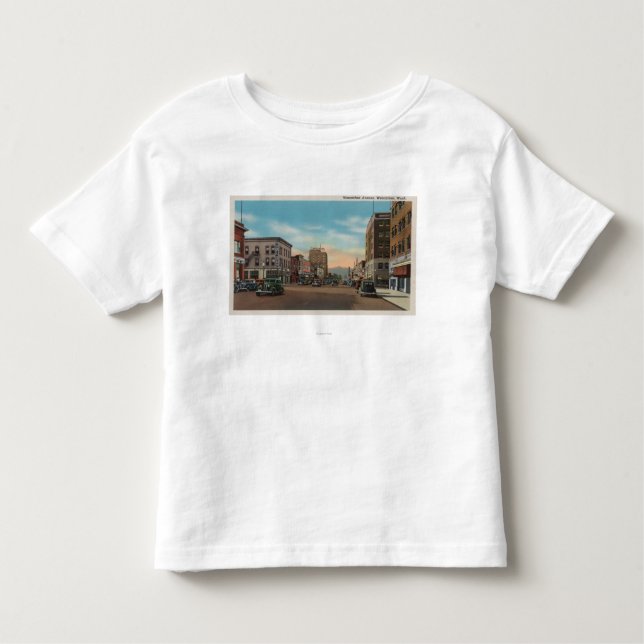 Wenatchee, WAView of Wenatchee Ave. Toddler T-shirt (Front)
