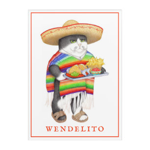 WENDELITO 10"x14" Acrylic Wall Art