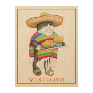 WENDELITO 11"x14" Wood Wall Art