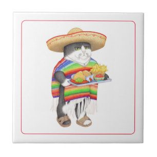 WENDELITO 4.25"x4.25" Ceramic Tile