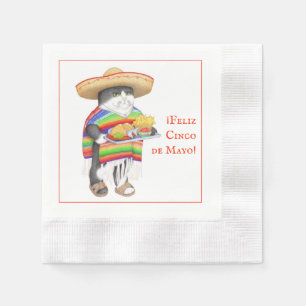 WENDELITO Cinco de Mayo Coined Cocktail Napkin