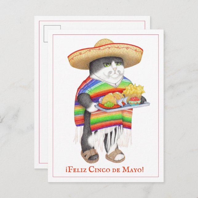 WENDELITO Cinco de Mayo Postcard  (Front/Back)