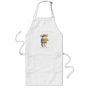 WENDELITO Eat More Tacos Long Apron
