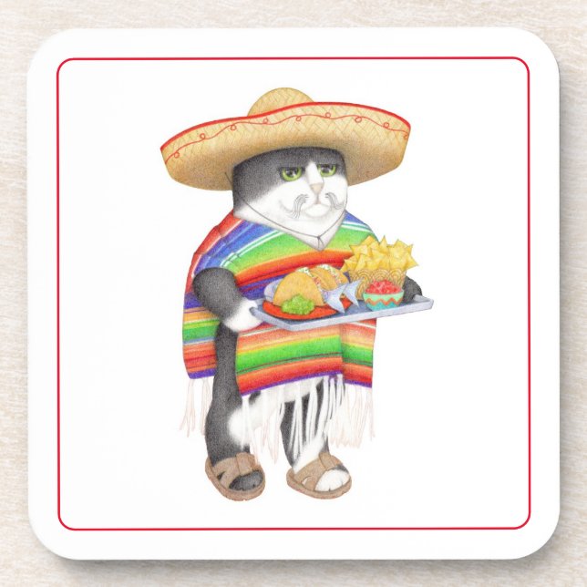 WENDELITO Hard Plastic Coasters (Front)