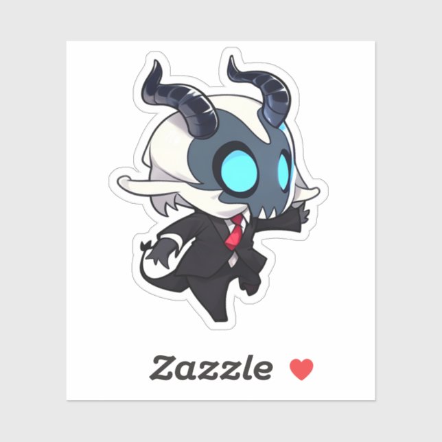 Wendigo in a Suit Sticker (Sheet)