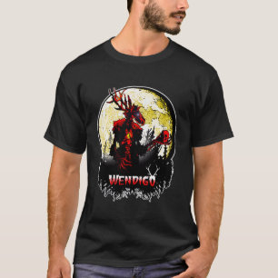 Wendigo New Monster Skinwalker Cryptid Evil Horror T-Shirt