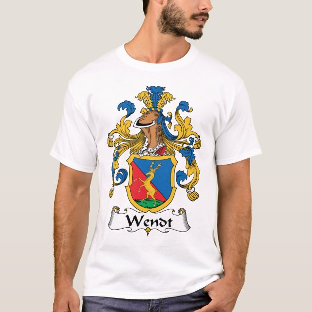 Wendt Family Crest T-Shirt (Front)