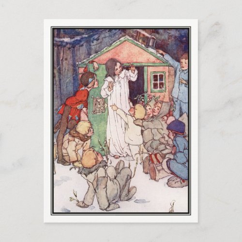 Wendy House and Lost Boys by Alice B Woodward Postcard