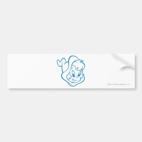 Wendy Smiling Face Bumper Sticker