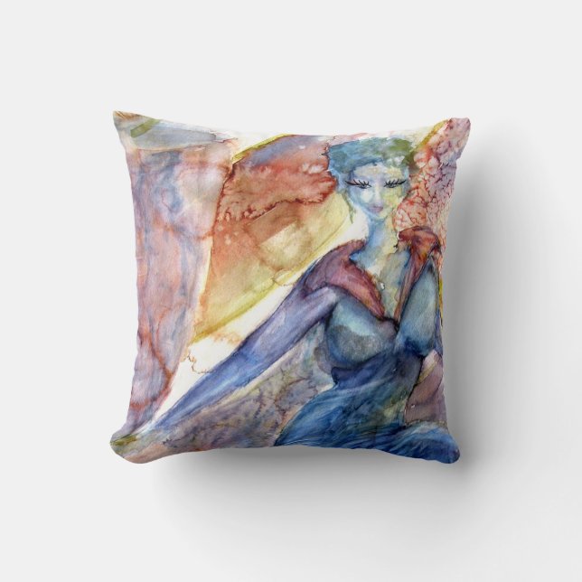 Wendy Throw Pillow (Front)