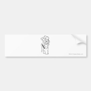 Wendy Waving Wand 2 Bumper Sticker by casper at Zazzle