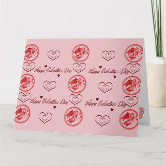 Wenskaart Happy Valentines day Card