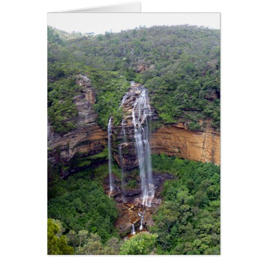 wentworth falls australia cards (Front)