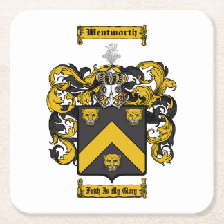 Wentworth Square Paper Coaster