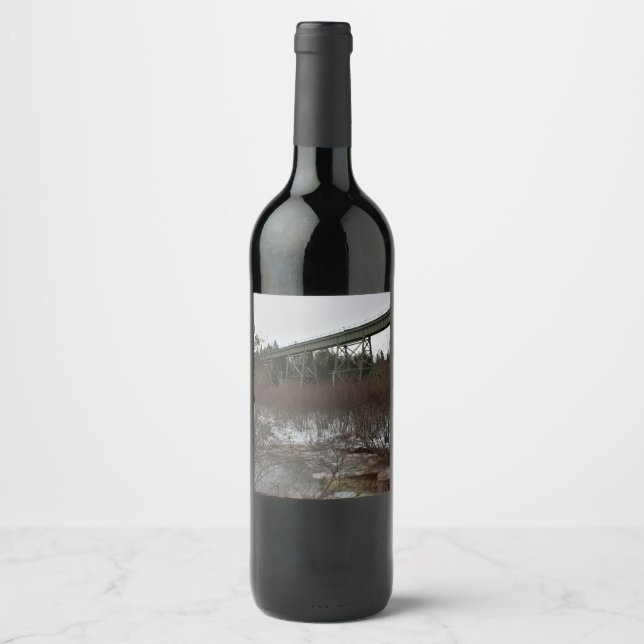 Wentworth Train Trestle Wine Label (Front)