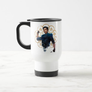Wenwu Ten Rings Watercolor Travel Mug