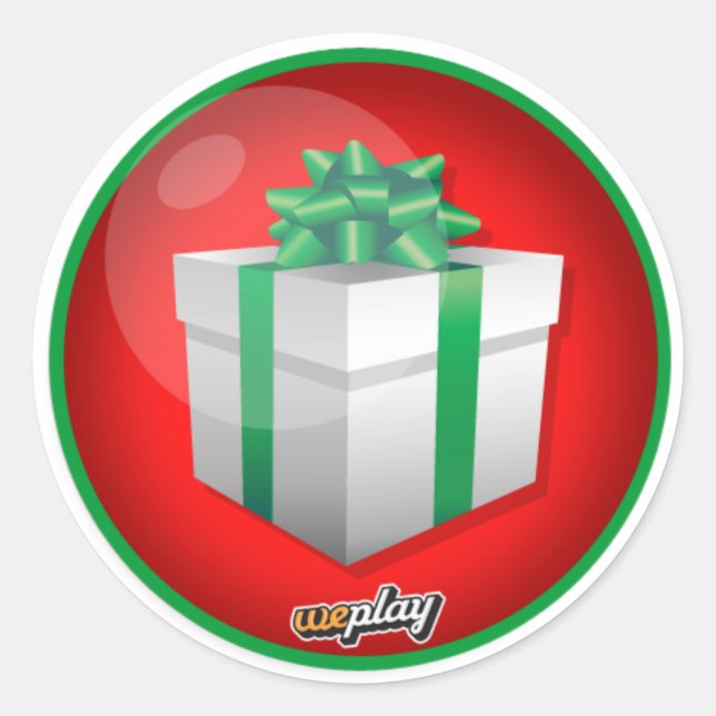 Weplay Props Series 1 - Gifted Classic Round Sticker (Front)