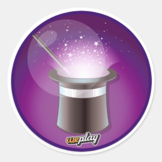 Weplay Props Series 1 - Magic! Classic Round Sticker